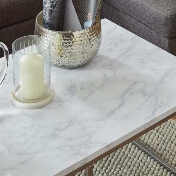 3 TABLE BASSE MARBRE – Image 3