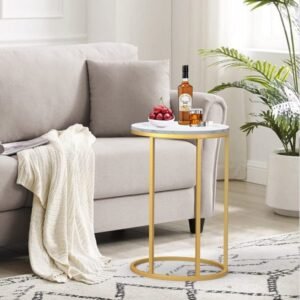 Tables d’appoint en forme de C