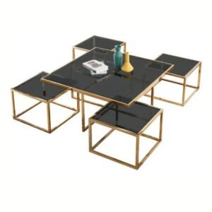 5 TABLE BASSE CARRÉ