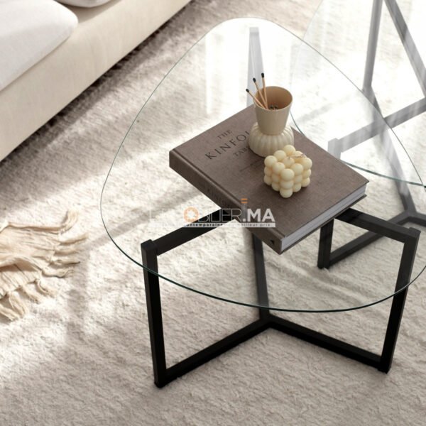 Duo de tables organiques – NEO Black – Image 4