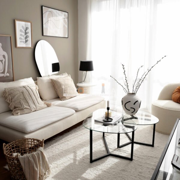 Duo de tables organiques – NEO Black – Image 2