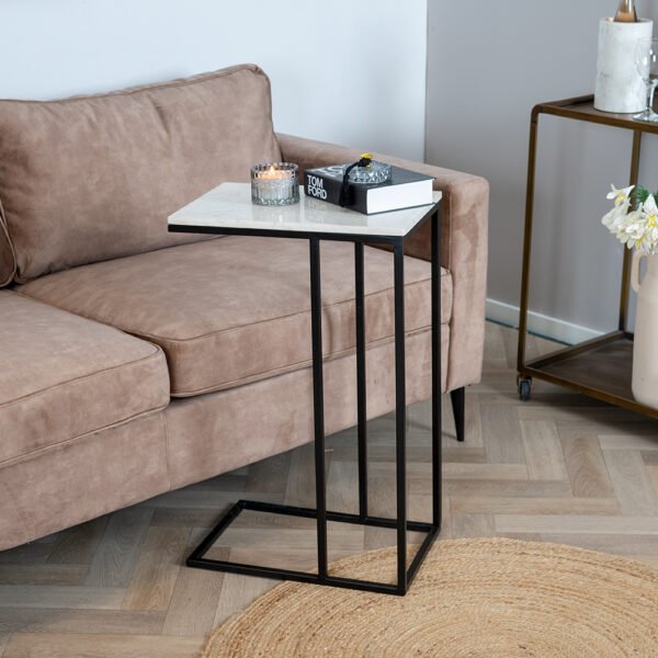 TABLE PC PORTABLE INDUSTRIEL MARBRE – Image 6