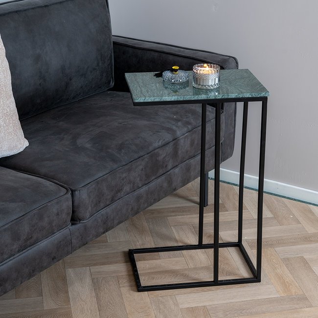 TABLE PC PORTABLE INDUSTRIEL MARBRE